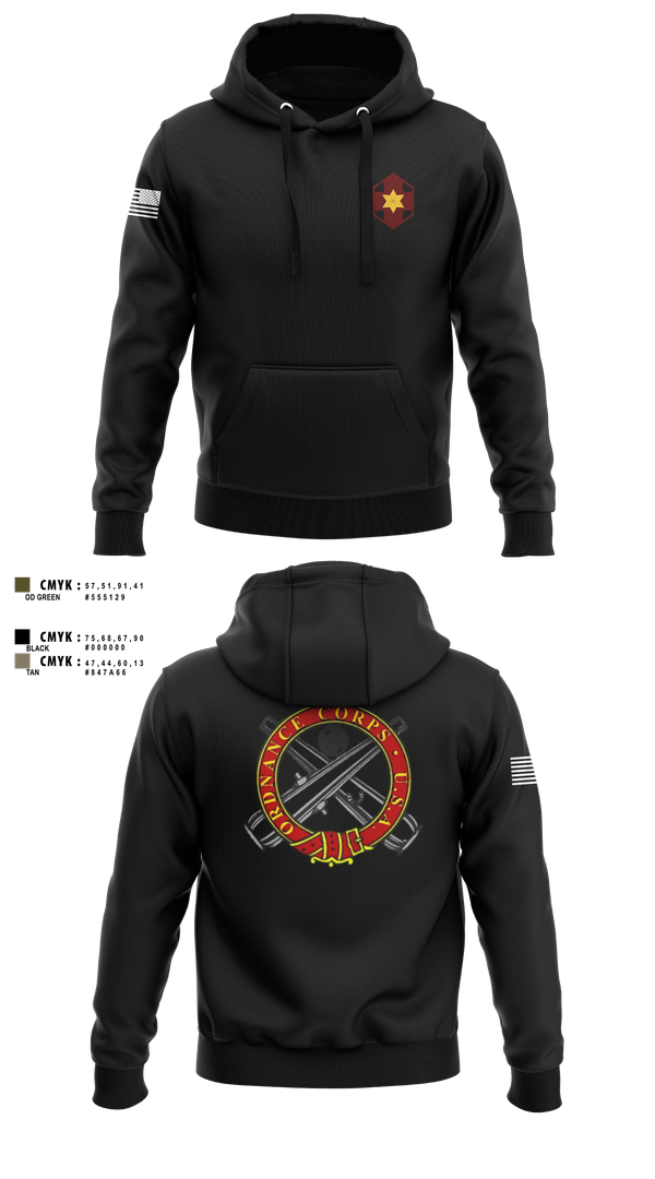 Hoodie, 405th Field Hospital, , Teamtime, Team time, sublimation, custom sports apparel, team uniforms, spirit wear, spiritwear, sports uniforms, custom shirts, team store, custom team store, fundraiser sports, apparel fundraiser