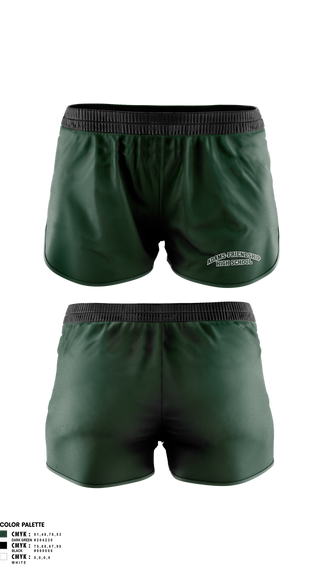 Womens Shorts, Adams-Friendship High School, Cheer, Teamtime, Team time, sublimation, custom sports apparel, team uniforms, spirit wear, spiritwear, sports uniforms, custom shirts, team store, custom team store, fundraiser sports, apparel fundraiser
