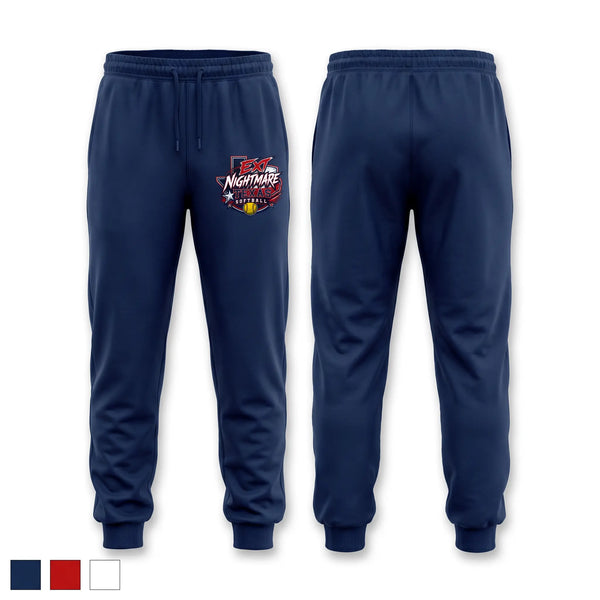 Sweatpants, Etx Nightmares, Softball, Teamtime, Team time, sublimation, custom sports apparel, team uniforms, spirit wear, spiritwear, sports uniforms, custom shirts, team store, custom team store, fundraiser sports, apparel fundraiser