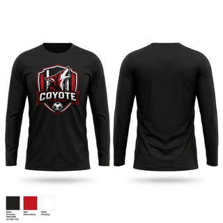 Long Sleeve Performance Shirt, Los Coyotes, Men's Soccer, Teamtime, Team time, sublimation, custom sports apparel, team uniforms, spirit wear, spiritwear, sports uniforms, custom shirts, team store, custom team store, fundraiser sports, apparel fundraiser
