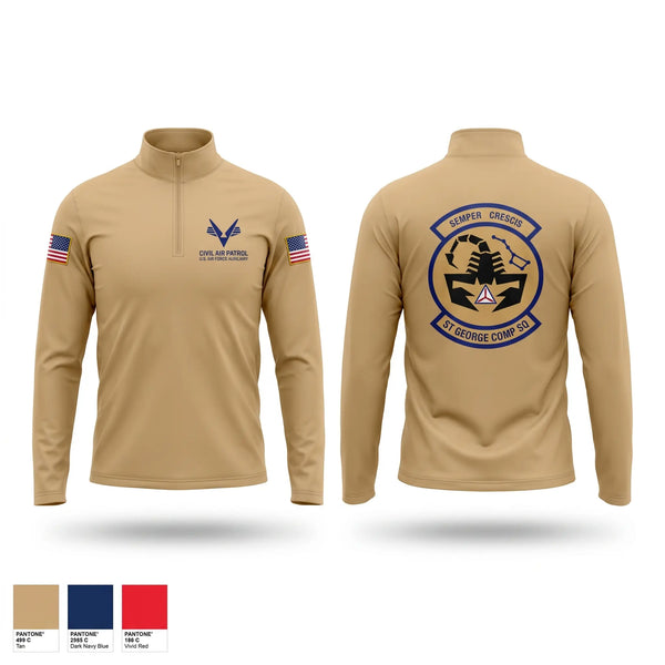 Windbreaker, Saint George Composite Squadron, Air Force, Teamtime, Team time, sublimation, custom sports apparel, team uniforms, spirit wear, spiritwear, sports uniforms, custom shirts, team store, custom team store, fundraiser sports, apparel fundraiser