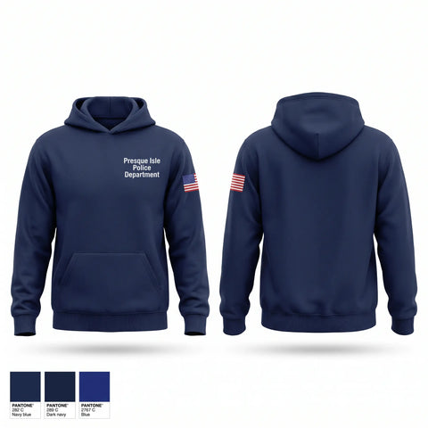 Hoodie, Presque Isle Police Department, Police, Teamtime, Team time, sublimation, custom sports apparel, team uniforms, spirit wear, spiritwear, sports uniforms, custom shirts, team store, custom team store, fundraiser sports, apparel fundraiser
