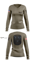 Robocop UAS UT Women's Long Sleeve V-neck Shirt - 5