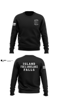 Island Falls Fire & Ambulance Crew Neck Sweatshirt - 7