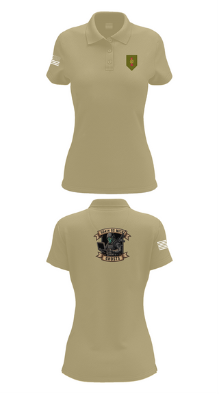 Womens Short Sleeve Performance Polo, 504th GS MICO, , Teamtime, Team time, sublimation, custom sports apparel, team uniforms, spirit wear, spiritwear, sports uniforms, custom shirts, team store, custom team store, fundraiser sports, apparel fundraiser