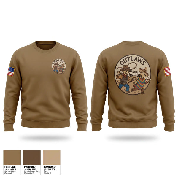 Crew Neck Sweatshirt, Oscar Company 1st PLT, Army, Teamtime, Team time, sublimation, custom sports apparel, team uniforms, spirit wear, spiritwear, sports uniforms, custom shirts, team store, custom team store, fundraiser sports, apparel fundraiser