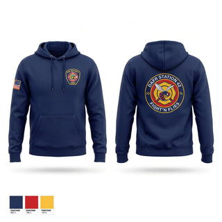 Hoodie, Dona Ana fire Rescue Station 42, Fire Department, Teamtime, Team time, sublimation, custom sports apparel, team uniforms, spirit wear, spiritwear, sports uniforms, custom shirts, team store, custom team store, fundraiser sports, apparel fundraiser
