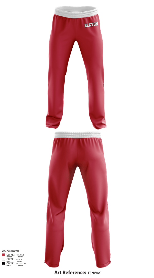 Sweatpants, Elkton, Women's Basketball, Teamtime, Team time, sublimation, custom sports apparel, team uniforms, spirit wear, spiritwear, sports uniforms, custom shirts, team store, custom team store, fundraiser sports, apparel fundraiser