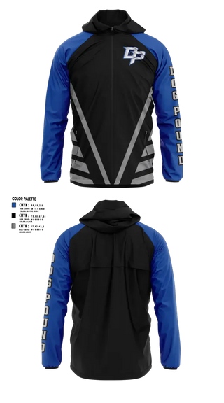 Windbreaker, DOG POUND, Baseball, Teamtime, Team time, sublimation, custom sports apparel, team uniforms, spirit wear, spiritwear, sports uniforms, custom shirts, team store, custom team store, fundraiser sports, apparel fundraiser