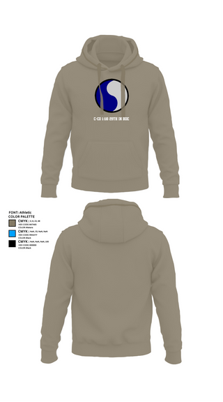 Hoodie, C-Co 1/116 29th IN BDE, , Teamtime, Team time, sublimation, custom sports apparel, team uniforms, spirit wear, spiritwear, sports uniforms, custom shirts, team store, custom team store, fundraiser sports, apparel fundraiser