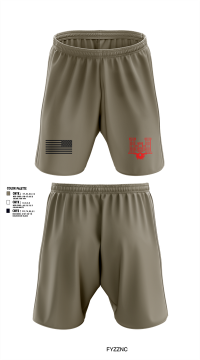 B co 334th BEB 63432042 Athletic Shorts With Pockets - 102