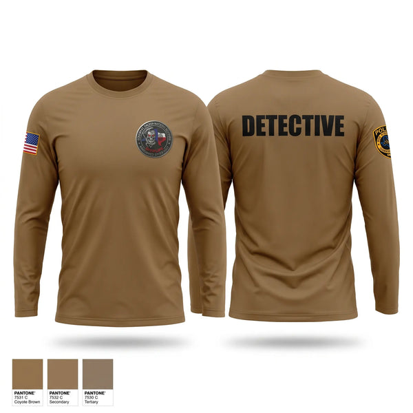 Long Sleeve Performance Shirt, Robstown OCU Gang Unit, Police, Teamtime, Team time, sublimation, custom sports apparel, team uniforms, spirit wear, spiritwear, sports uniforms, custom shirts, team store, custom team store, fundraiser sports, apparel fundraiser
