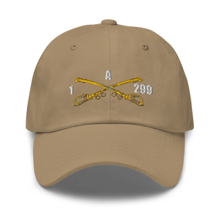 A Troop, 1st squadron-299th Calvary Regiment 70291790 Classic Dad Hat | Yupoong 6245CM