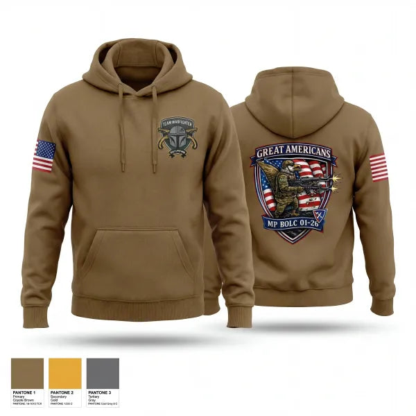 Hoodie, 01-26 MP BOLC, Army, Teamtime, Team time, sublimation, custom sports apparel, team uniforms, spirit wear, spiritwear, sports uniforms, custom shirts, team store, custom team store, fundraiser sports, apparel fundraiser