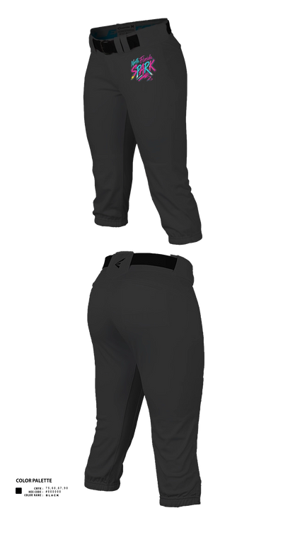 North Florida Spark 96231530 Softball Pants - 22