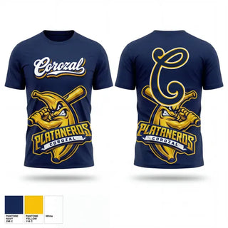 Short Sleeve Performance Shirt, Corozal Plataneros, Baseball, Teamtime, Team time, sublimation, custom sports apparel, team uniforms, spirit wear, spiritwear, sports uniforms, custom shirts, team store, custom team store, fundraiser sports, apparel fundraiser