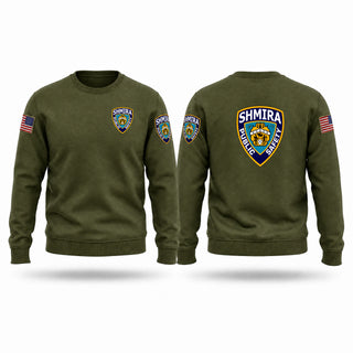 Crew Neck Sweatshirt, SHMIRA SOUTH BROOKLYN, Police, Teamtime, Team time, sublimation, custom sports apparel, team uniforms, spirit wear, spiritwear, sports uniforms, custom shirts, team store, custom team store, fundraiser sports, apparel fundraiser