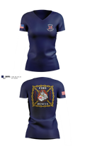 Station 25 Women's Short Sleeve V-neck Shirt - 3