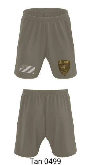 Athletic Shorts With Pockets, St. Clair County Sheriff Department, Police, Teamtime, Team time, sublimation, custom sports apparel, team uniforms, spirit wear, spiritwear, sports uniforms, custom shirts, team store, custom team store, fundraiser sports, apparel fundraiser