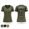 1-1 SFG (A) MOPO Women's Short Sleeve V-neck Shirt - 1