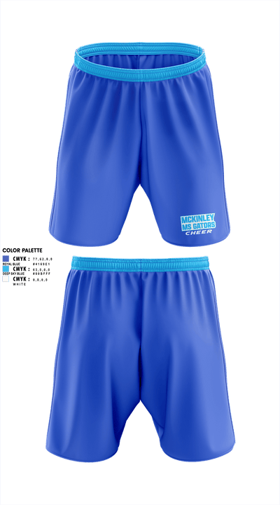 McKinley MS Gators 81813445 Athletic Shorts With Pockets - 1