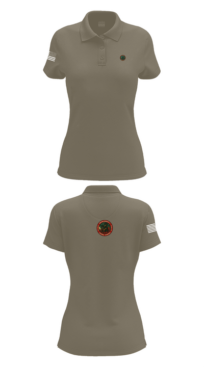 Detachment 1, 24th MDSB 49802931 Women's Short Sleeve Performance Polo  - 75