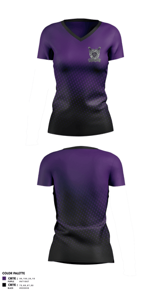 Womens Short Sleeve Vneck Shirt, OC knights Castillo, Softball, Teamtime, Team time, sublimation, custom sports apparel, team uniforms, spirit wear, spiritwear, sports uniforms, custom shirts, team store, custom team store, fundraiser sports, apparel fundraiser