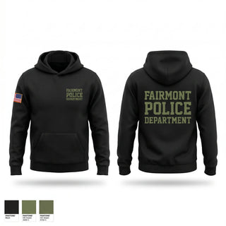 Hoodie, Fairmont Police Department, Police, Teamtime, Team time, sublimation, custom sports apparel, team uniforms, spirit wear, spiritwear, sports uniforms, custom shirts, team store, custom team store, fundraiser sports, apparel fundraiser