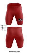 Carolina Track Hawks Men's Compression Shorts - 6