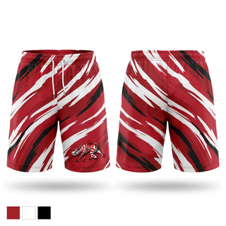 Athletic Shorts With Pockets, Zebras, , Teamtime, Team time, sublimation, custom sports apparel, team uniforms, spirit wear, spiritwear, sports uniforms, custom shirts, team store, custom team store, fundraiser sports, apparel fundraiser