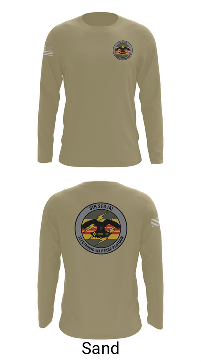MICO GSB 5TH GROUP EW PLATOON 16265952 Long Sleeve Performance Shirt 85