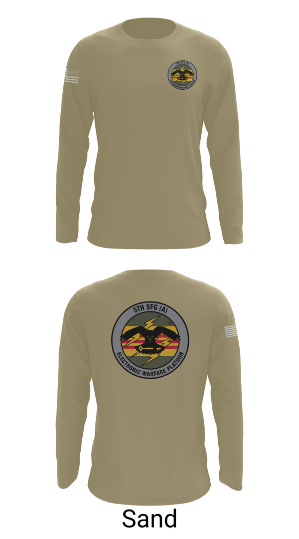 Long Sleeve Performance Shirt, MICO GSB 5TH GROUP EW PLATOON, , Teamtime, Team time, sublimation, custom sports apparel, team uniforms, spirit wear, spiritwear, sports uniforms, custom shirts, team store, custom team store, fundraiser sports, apparel fundraiser