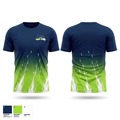 Taylor Seahawks Short Sleeve Performance Shirt - 1