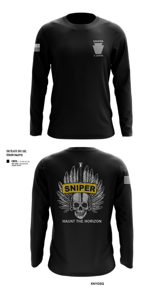 Long Sleeve Performance Shirt, Snipers 1-109Snipers 1-109, National Guard, Teamtime, Team time, sublimation, custom sports apparel, team uniforms, spirit wear, spiritwear, sports uniforms, custom shirts, team store, custom team store, fundraiser sports, apparel fundraiser