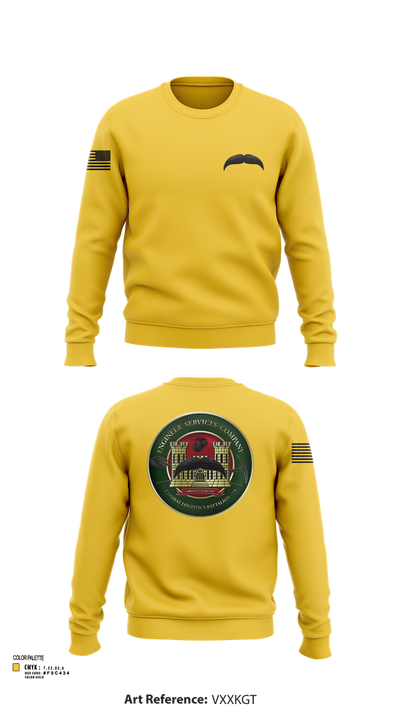 Engineers Services Company 56749194 Crew Neck Sweatshirt - 23