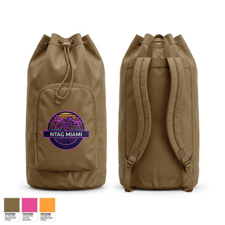 Gear Bag, NTAG MIAMI FCPOA, Navy, Teamtime, Team time, sublimation, custom sports apparel, team uniforms, spirit wear, spiritwear, sports uniforms, custom shirts, team store, custom team store, fundraiser sports, apparel fundraiser