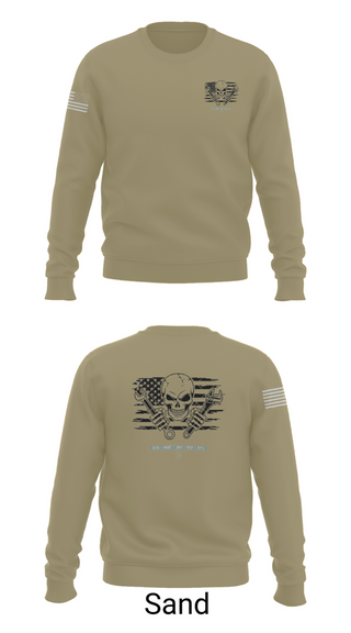 Crew Neck Sweatshirt, 1245th Transportation Company, , Teamtime, Team time, sublimation, custom sports apparel, team uniforms, spirit wear, spiritwear, sports uniforms, custom shirts, team store, custom team store, fundraiser sports, apparel fundraiser