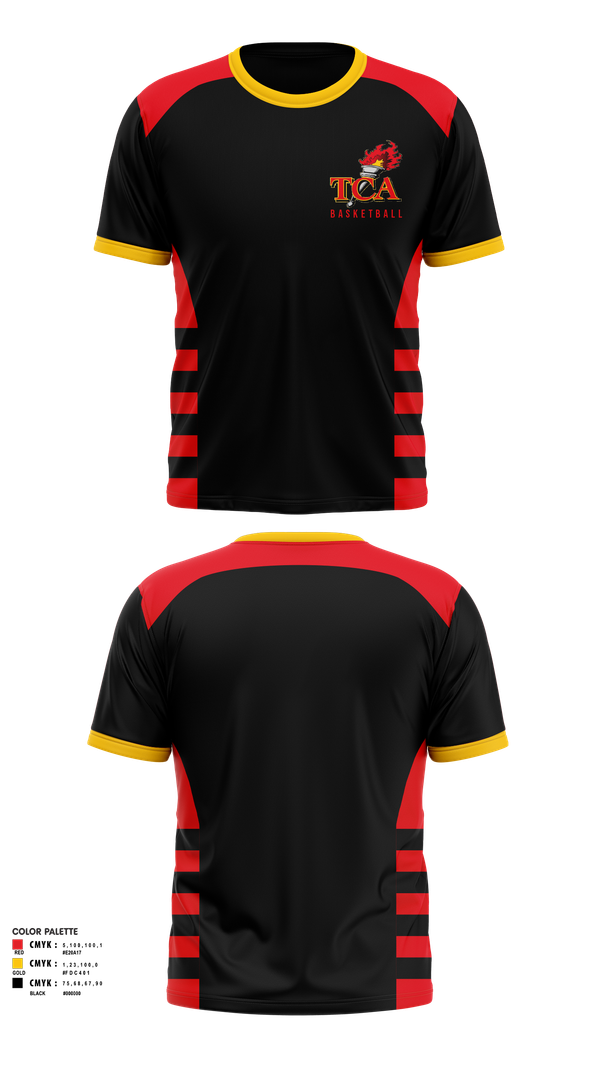Short Sleeve Performance Shirt, Torches, Men's Basketball, Teamtime, Team time, sublimation, custom sports apparel, team uniforms, spirit wear, spiritwear, sports uniforms, custom shirts, team store, custom team store, fundraiser sports, apparel fundraiser