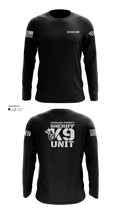 Chisago County K9 Unit 88074556 Long Sleeve Performance Shirt 110