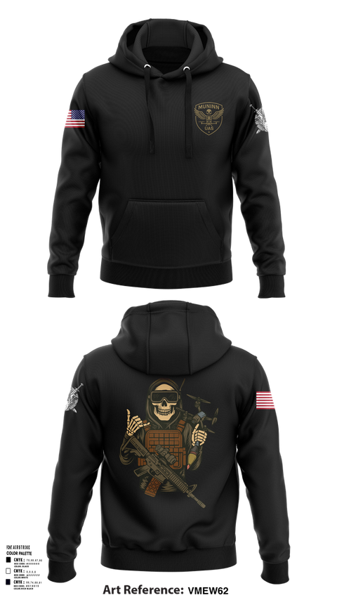 Hoodie, D Co. UAS Platoon, , Teamtime, Team time, sublimation, custom sports apparel, team uniforms, spirit wear, spiritwear, sports uniforms, custom shirts, team store, custom team store, fundraiser sports, apparel fundraiser
