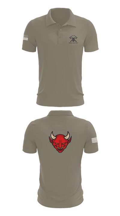 D Co 3-47 75831418 Short Sleeve Performance Polo - 67