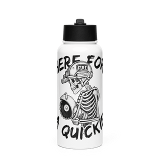 812 CES 8897220 Stainless Steel Water Bottle with a Straw Lid