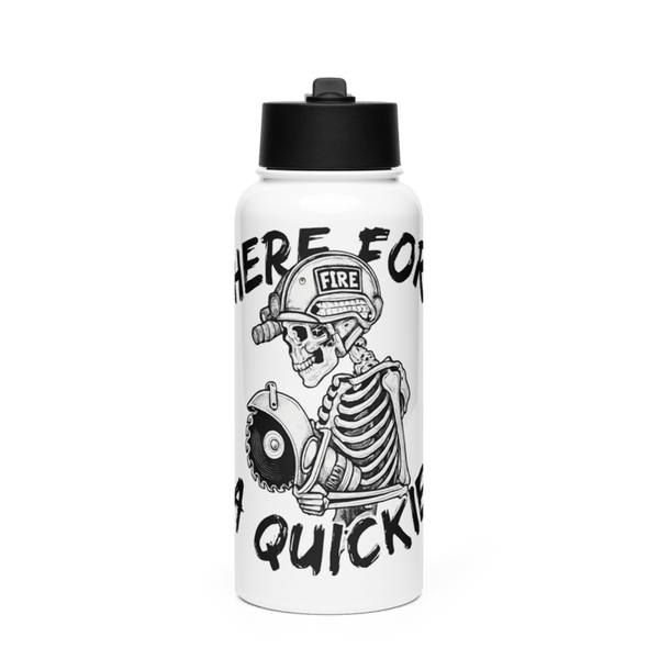 812 CES 8897220 Stainless Steel Water Bottle with a Straw Lid