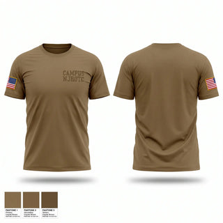 Old School Cotton Feel Shirt, Graphics Campus NJROTC, Navy, Teamtime, Team time, sublimation, custom sports apparel, team uniforms, spirit wear, spiritwear, sports uniforms, custom shirts, team store, custom team store, fundraiser sports, apparel fundraiser