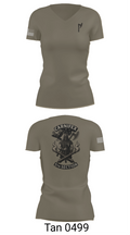 2-8 FA, C BTRY 92063825 Women's Short Sleeve V-neck Shirt - 68