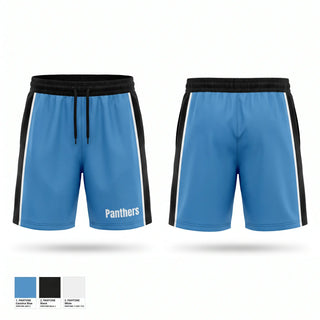 Athletic Shorts With Pockets, Panthers, Track & Field, Teamtime, Team time, sublimation, custom sports apparel, team uniforms, spirit wear, spiritwear, sports uniforms, custom shirts, team store, custom team store, fundraiser sports, apparel fundraiser