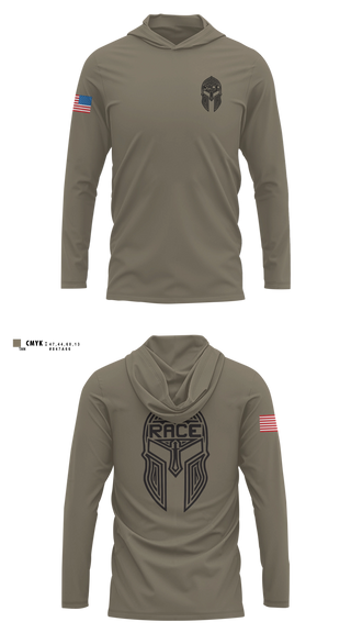 Long Sleeve hooded sunshirt, Race, Army, Teamtime, Team time, sublimation, custom sports apparel, team uniforms, spirit wear, spiritwear, sports uniforms, custom shirts, team store, custom team store, fundraiser sports, apparel fundraiser