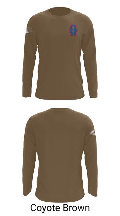 100th BN 442nd IN 13919560 Long Sleeve Performance Shirt 6