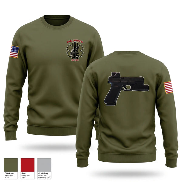 Crew Neck Sweatshirt, 43rd WMD CST, National Guard, Teamtime, Team time, sublimation, custom sports apparel, team uniforms, spirit wear, spiritwear, sports uniforms, custom shirts, team store, custom team store, fundraiser sports, apparel fundraiser
