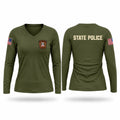 MACS Women's Long Sleeve V-neck Shirt - 1